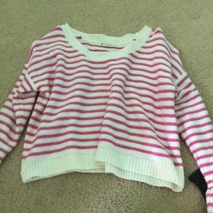 Cropped sweater